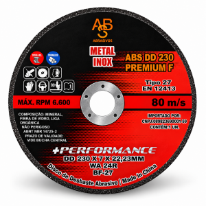 DISCO DE DESBASTE ABS DD 230 PREMIUM