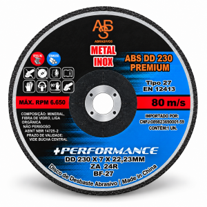 DISCO DE DESBASTE ABS DD 230 PREMIUM